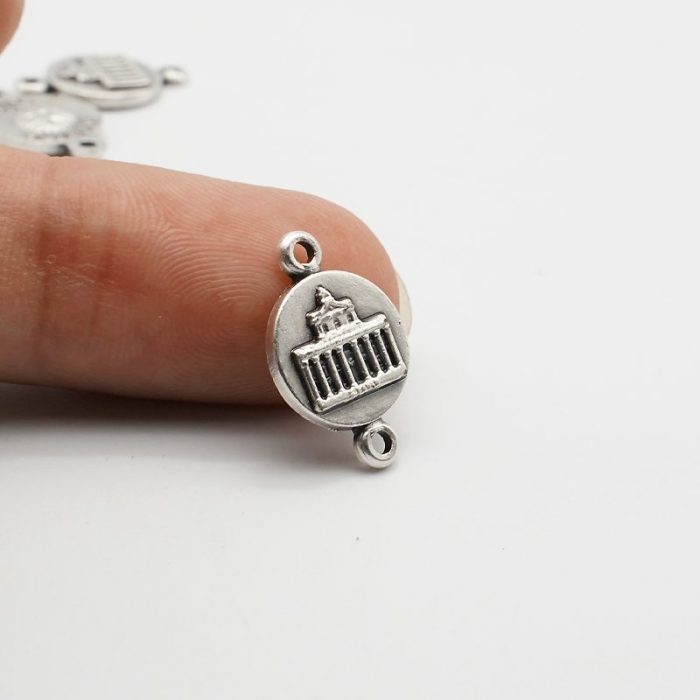 DIY套装-四大殿-圆形-锌合金-1.1cm - 图片 8