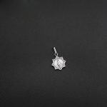 DIY小吊牌-圣母显灵-925银-10mm - 图片 10