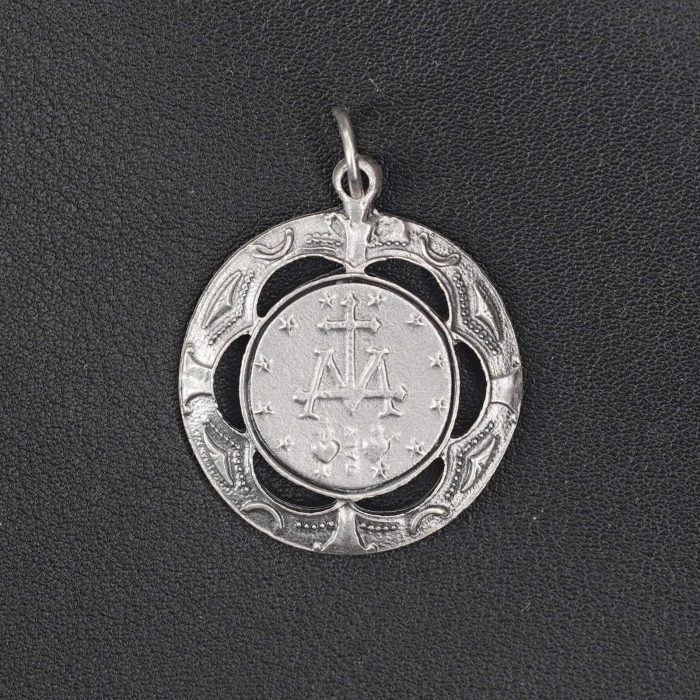 DIY小吊牌-显灵圣母-锌合金-2.6cm - 图片 4