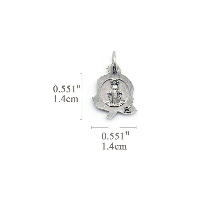 DIY小吊牌-显灵圣母-锌合金-1.4cm - 图片 2