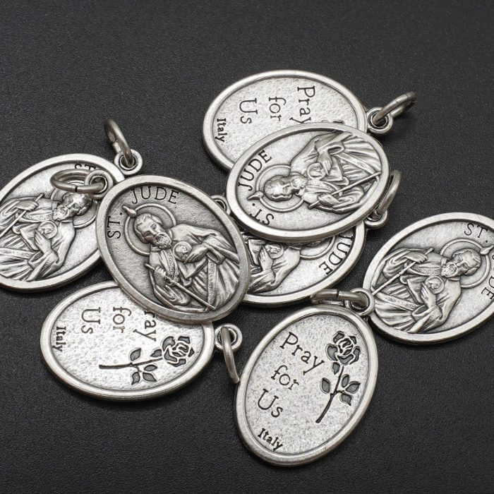 DIY小吊牌-圣犹达·达陡-锌合金-2.2x1.6cm - 图片 5