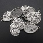 DIY小吊牌-伯多禄-锌合金-2.2x1.6cm - 图片 5
