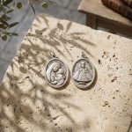 DIY小吊牌-善导圣母+布拉格圣婴-锌合金-2.2x1.6cm - 图片 4