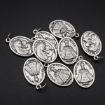 DIY小吊牌-善导圣母+布拉格圣婴-锌合金-2.2x1.6cm - 图片 5