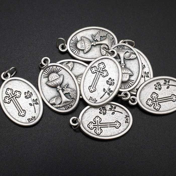 DIY小吊牌-圣体+十字架-锌合金-2.2cm - 图片 5
