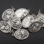DIY小吊牌-圣热罗尼莫（向左）-锌合金-2.2x1.6cm - 图片 5