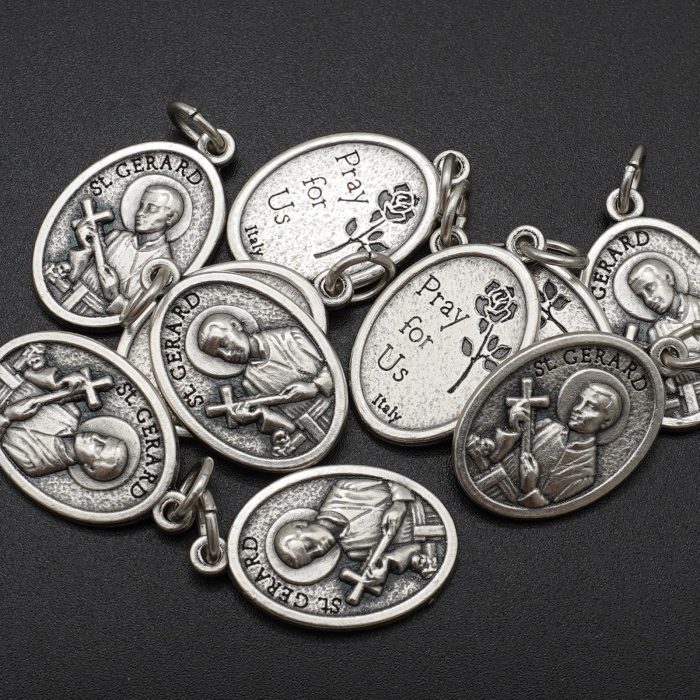 DIY小吊牌-圣热罗尼莫（向左）-锌合金-2.2x1.6cm - 图片 5