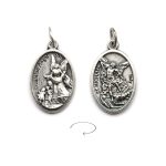 DIY小吊牌-总领天使圣弥额尔+护守天使-锌合金-2.2cm
