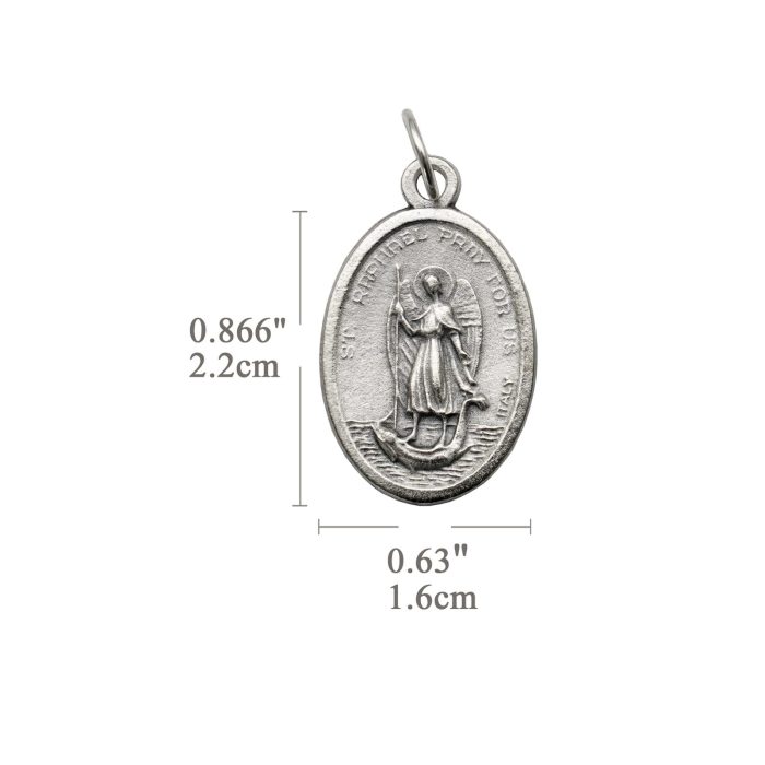 DIY小吊牌-辣法厄尔+玫瑰花-锌合金-2.2cm - 图片 2