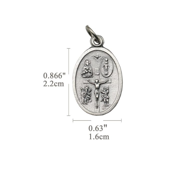 DIY小吊牌-4 Vie 7 Santi+-锌合金-2.2cm - 图片 2