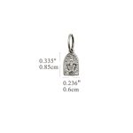 DIY小吊牌-显灵圣母-锌合金-0.9cm - 图片 2