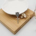 DIY小吊坠-圣本笃-锌合金-3.5cm - 图片 6