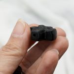 DIY双通-耶稣头像-圆角-黑檀木-2.4cm - 图片 6