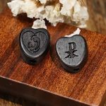 DIY双通-圣母抱耶稣-桃心-黑檀木-1.5cm - 图片 4
