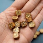 DIY双通-IHS-十字架-黄铜嵌木-橄榄木-1.2cm - 图片 5