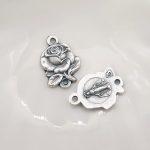 DIY双通-玫瑰花天主经-无染原罪圣母-1.4cm - 图片 3
