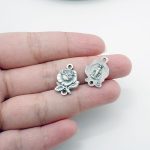 DIY双通-玫瑰花天主经-无染原罪圣母-1.4cm - 图片 5