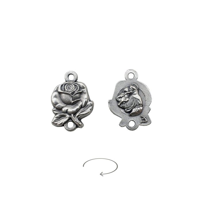 DIY双通-玫瑰花天主经-安东尼-1.4cm