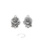 DIY双通-玫瑰花天主经-小德兰-1.4cm