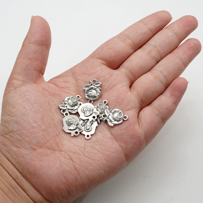 DIY双通-玫瑰花天主经-小德兰-1.4cm - 图片 3
