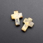 DIY双通-十字架-疯狂玛瑙-1.6x1.2cm - 图片 4