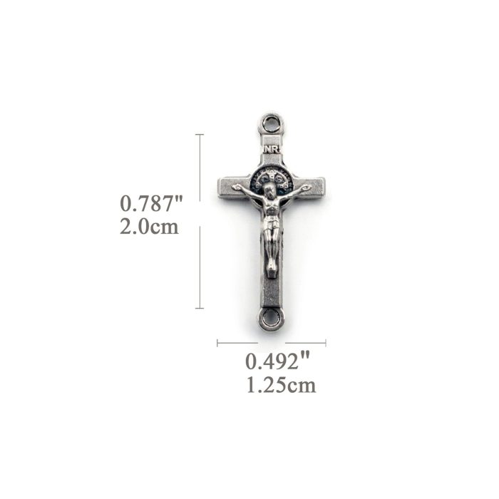 DIY双通-本笃-锌合金-2cm - 图片 2