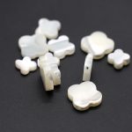 DIY双通-珠母贝十字架-1.2cm / 1cm / 0.8cm-孔径｜0.5mm - 图片 3