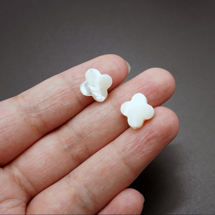 DIY双通-珠母贝十字架-1.2cm / 1cm / 0.8cm-孔径｜0.5mm - 图片 6