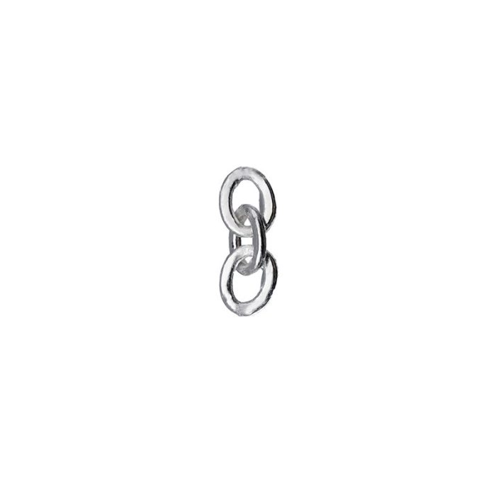 DIY三联圈-银色-意大利进口-直径0.7mm（约70个）
