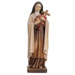 阿尔卑斯木雕-里修小德兰（St Therese of Lisieux）-彩色-多尺寸