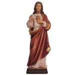 阿尔卑斯木雕-耶稣圣心（Sacred Heart of Jesus）-彩色-多尺寸