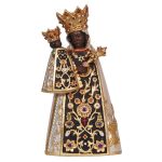 阿尔卑斯木雕-旧厄廷圣母玛利亚圣像摆件-旧厄廷圣母t（Virgin of Altötting）-彩色-多尺寸