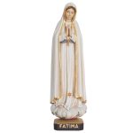 阿尔卑斯木雕-现货-法蒂玛圣母（Our Lady of Fátima）-彩色-多尺寸