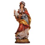 阿尔卑斯木雕-圣则济利亚（St Cecilia）-彩色-多尺寸