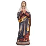 阿尔卑斯木雕-十字架下的圣母玛利亚（St Mary under the cross）-彩色-多尺寸