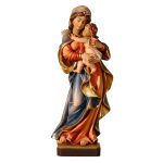 阿尔卑斯木雕-阿尔卑斯圣母（Madonna Alpbach）-彩色-多尺寸