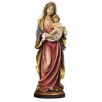 阿尔卑斯木雕-爱之圣母（Our Lady of Love）-彩色-多尺寸