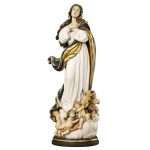 阿尔卑斯木雕-穆里略圣母无染原罪（Assumption by Murillo）-彩色-多尺寸