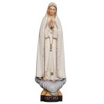 阿尔卑斯木雕-法蒂玛圣母（Our Lady of Fátima）-彩色-多尺寸