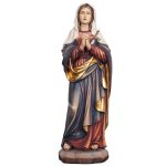 阿尔卑斯木雕-悲伤圣母（Our Lady of Sorrows）-彩色-多尺寸