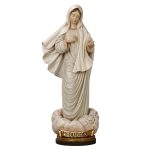 阿尔卑斯木雕-无教堂的默主哥耶圣母（Our Lady of Medjugorje without church）-彩色-多尺寸