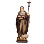 阿尔卑斯木雕-圣安多尼院长（St Anthony the Abbot）-彩色-多尺寸