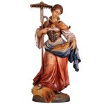 阿尔卑斯木雕-圣诺特布尔加（St Notburga）-彩色-多尺寸
