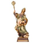 阿尔卑斯木雕-圣博德（St Patrick）-彩色-多尺寸