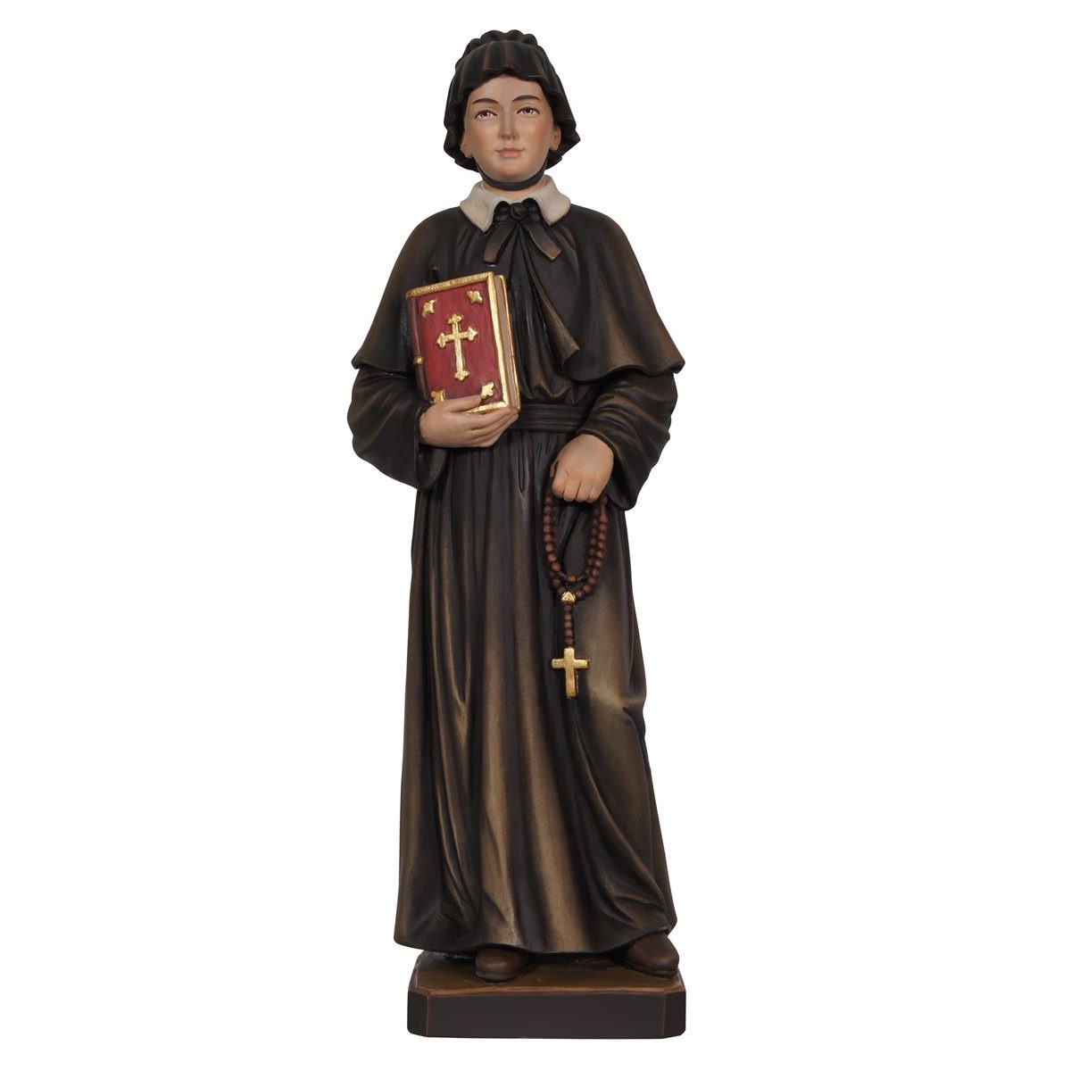 IC02STA219C 阿尔卑斯木雕-圣伊丽莎白·安·西顿(St Elizabeth Ann Seton)-彩色-多尺寸 - 图片 1