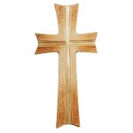 阿尔卑斯木雕-希望十字架（Symbol cross La Speranza）-彩色-多尺寸