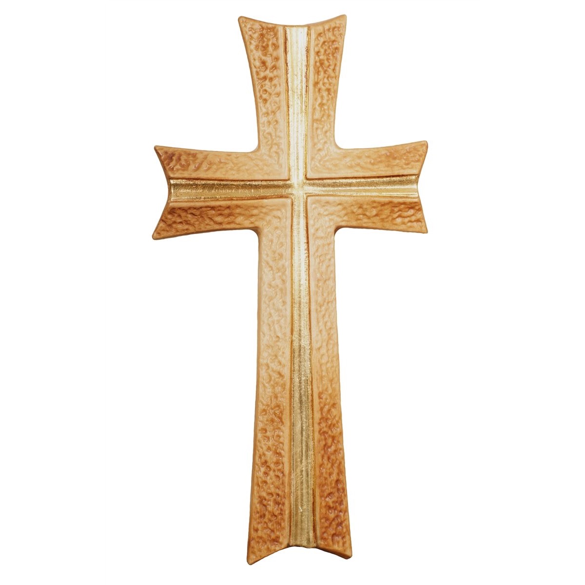 IC02STA247C 阿尔卑斯木雕-希望十字架(Symbol cross La Speranza)-彩色-多尺寸 - 图片 1