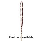 阿尔卑斯木雕-教宗方济各十字架念珠（Rosary with Pope Francis Cross）-彩色-多尺寸