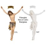 阿尔卑斯木雕-锡耶纳玻璃钢基督（Corpus Siena fiberglass）-彩色-多尺寸