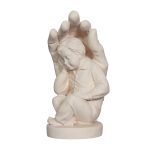 阿尔卑斯木雕-守护男孩之手（Protective Hand with Boy）-彩色-多尺寸